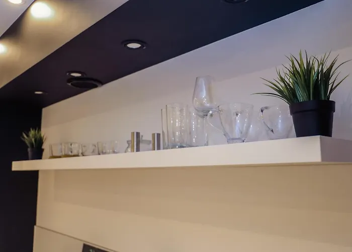 White Apartment In Center Of Katowice